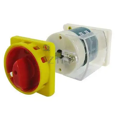 

AC 380V 40A 500V 20A Power Cut off Universal Changeover Switch HZ12-40/08