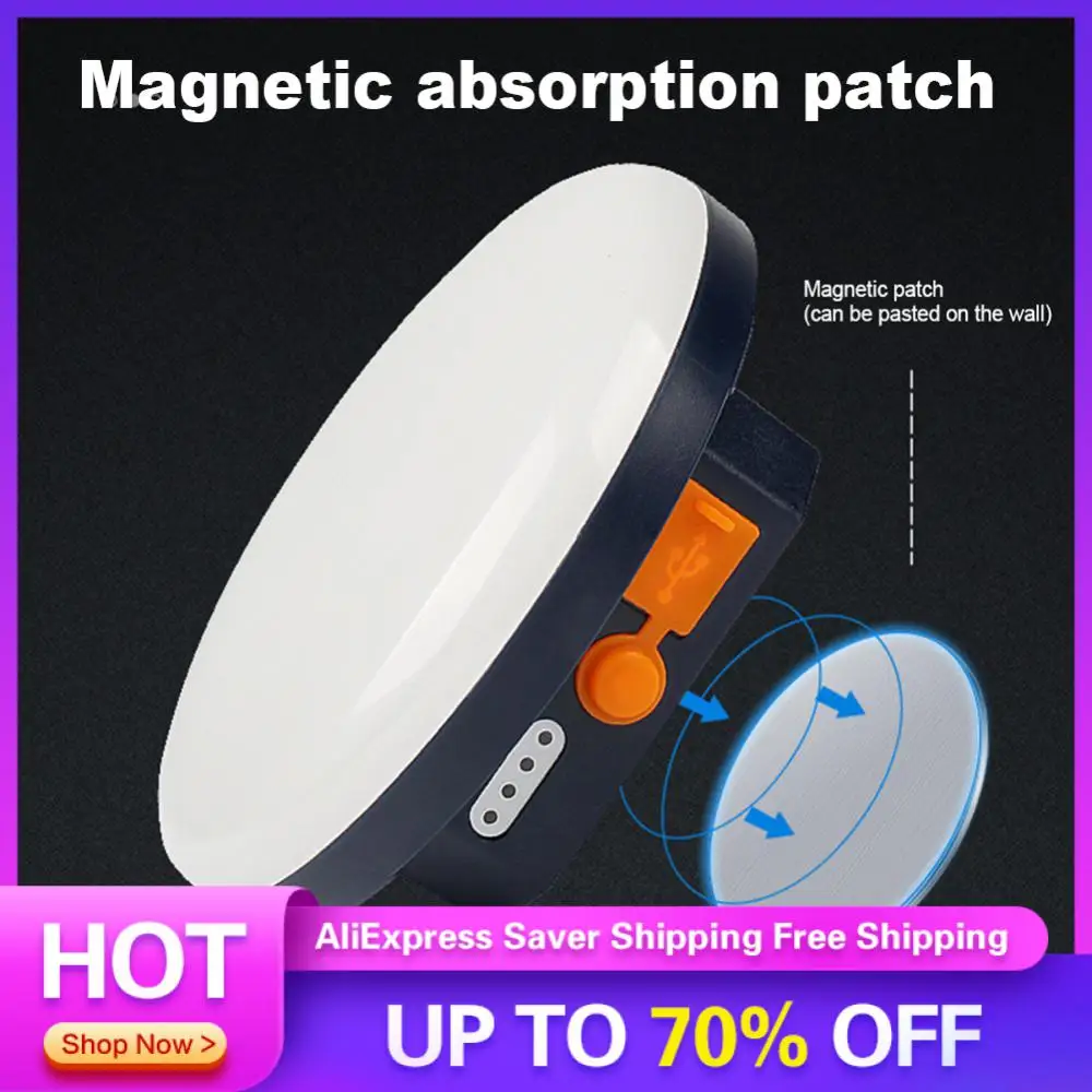 

Camping Bulb Lamp Rechargeable Portable New Night Market Light 7200mah Multi-function Home Led Tent Light Emergency Hot Lantern