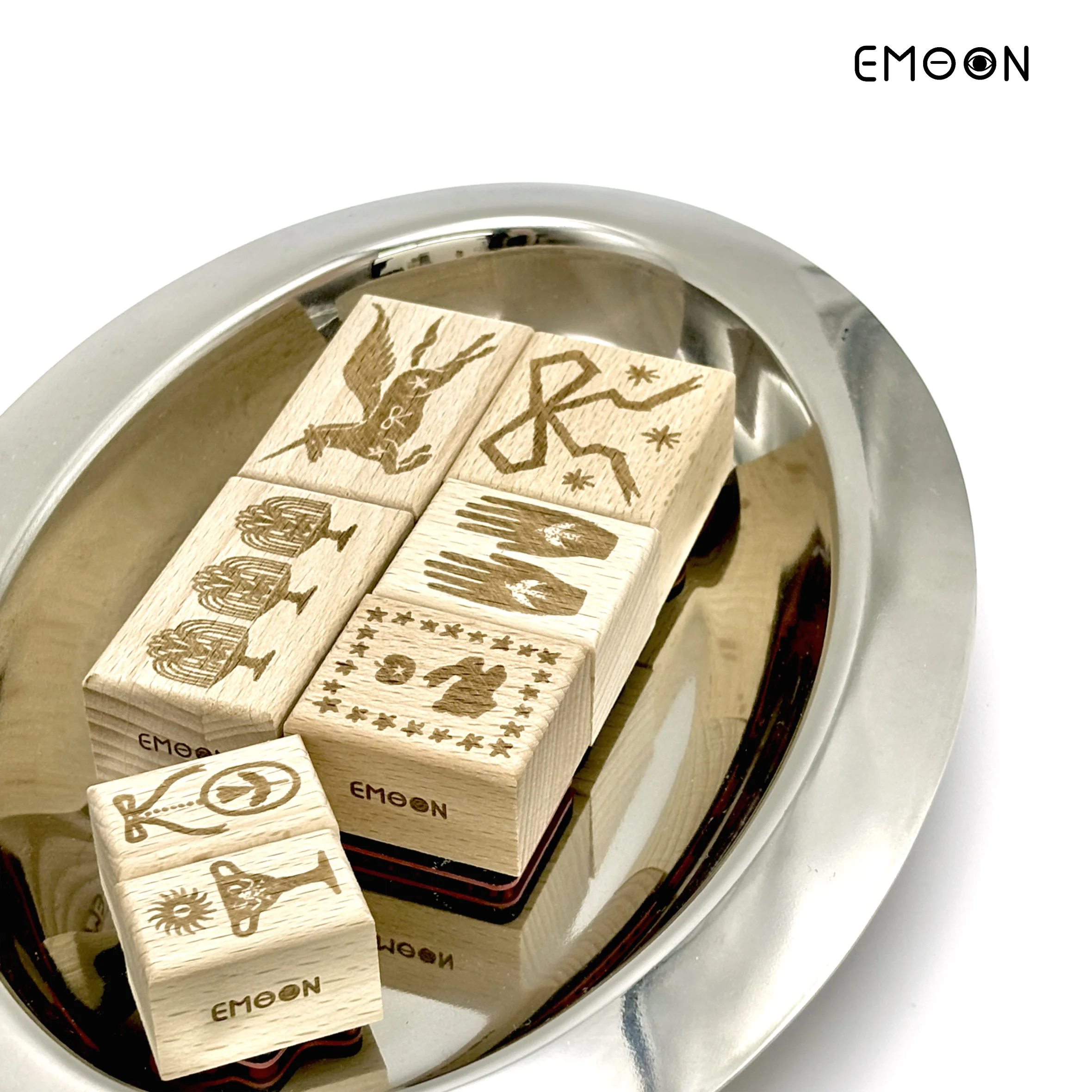 

Штамп для скрапбукинга с бантом, рукой, кроликом, желанием, единорогом