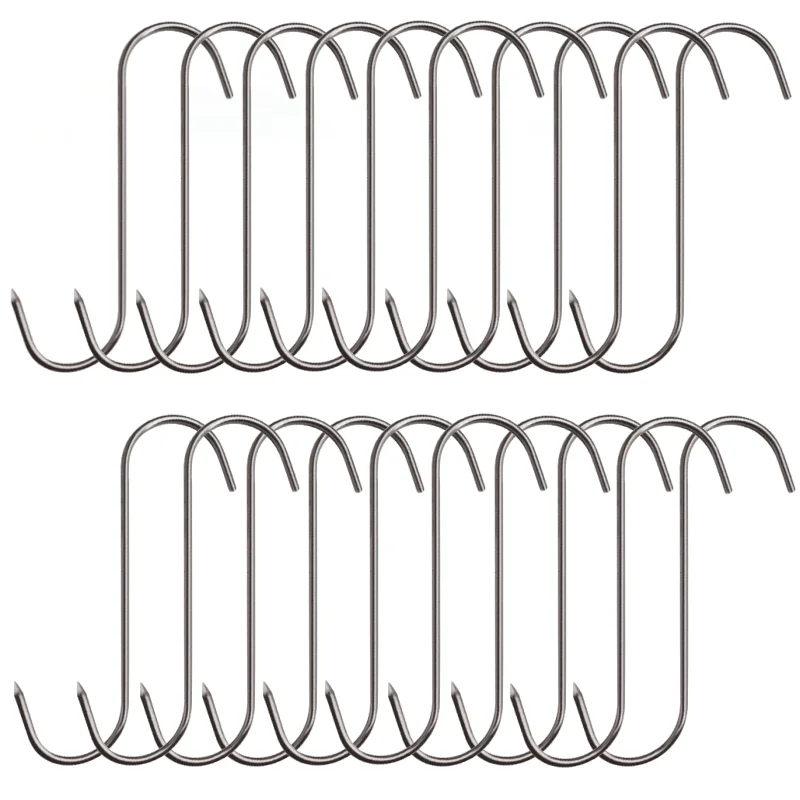 

С-образные крючки из нержавеющей стали BOUSSAC для кухни