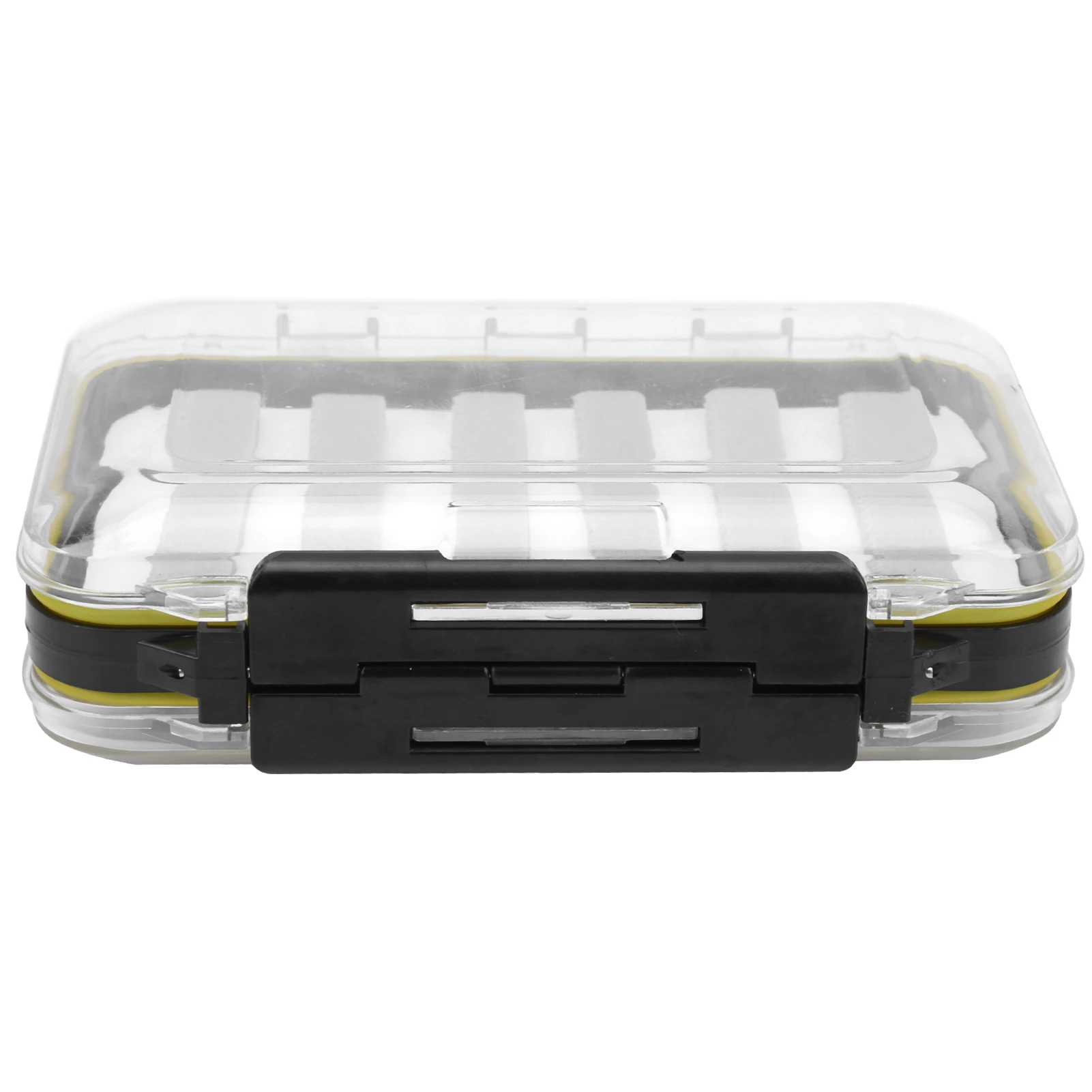 

Fly Fishing Box ABS Two‑Sided Transparent Lures Storage Case Fishing Gear Accessories transparent