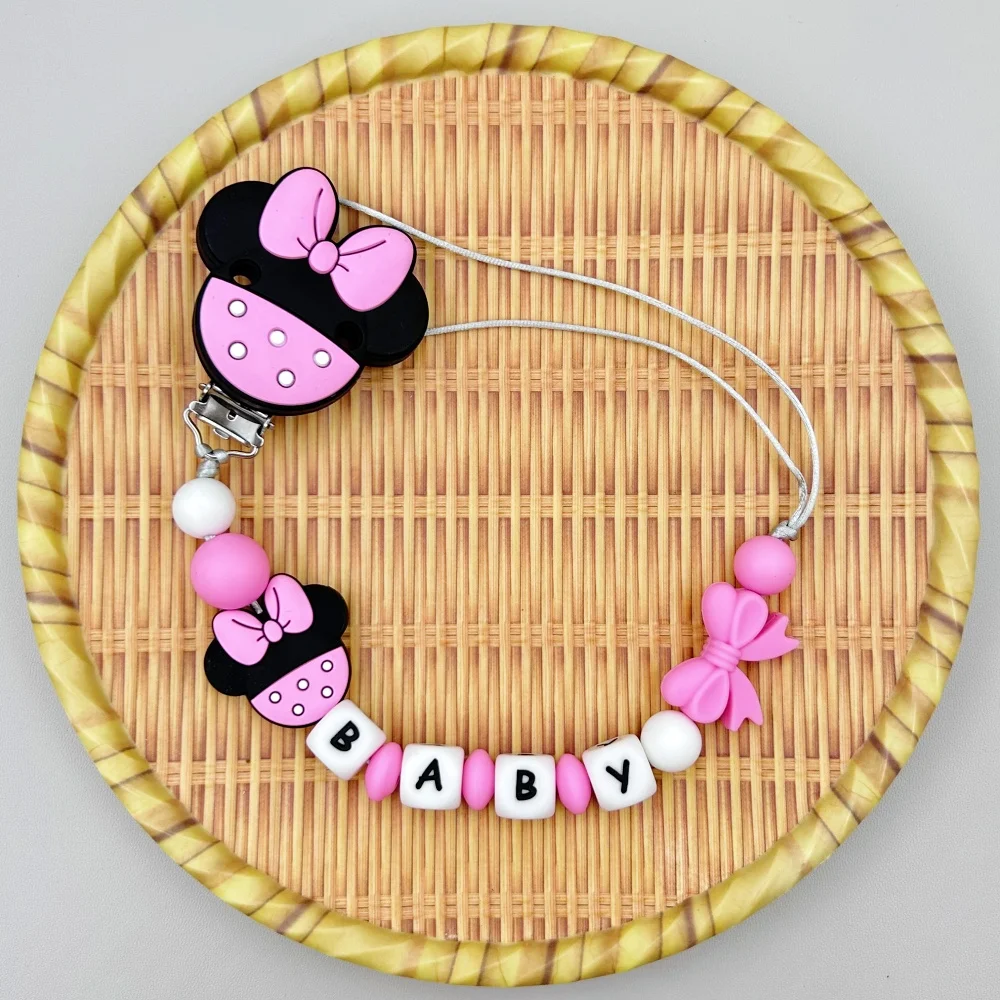 Персонализированная силиконовая подвеска в виде английского алфавита с именем