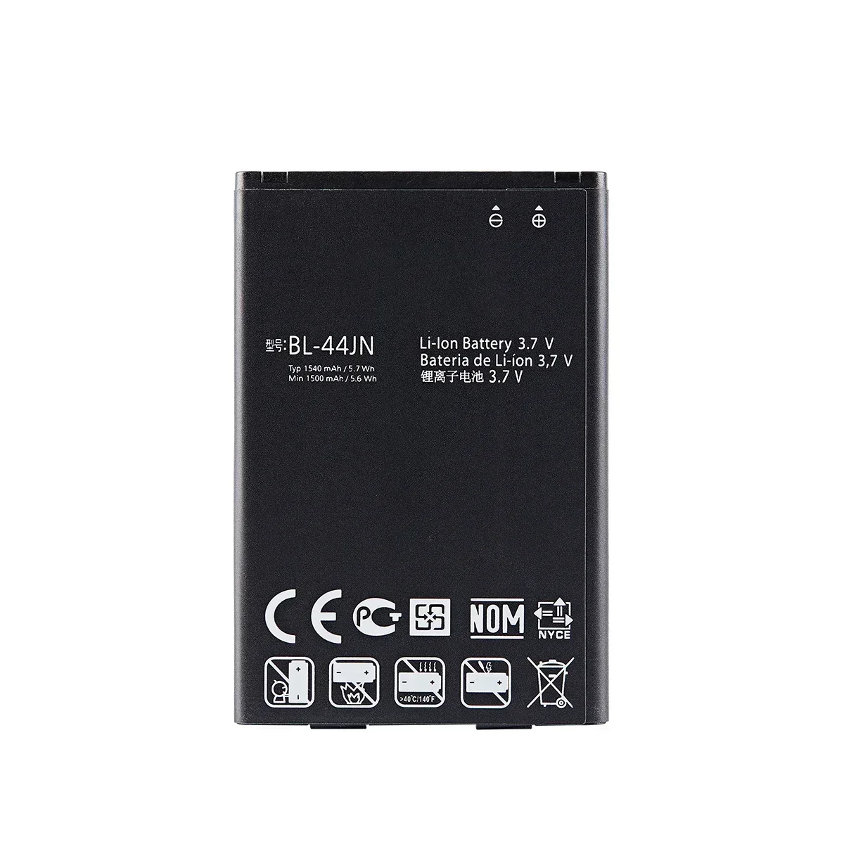 Оригинальный аккумулятор BL-44JN 1540 мАч для LG Optimus Zone E400 L3 L5 E612 P970 E510 P690 E730 C660 E610 MS840 P698