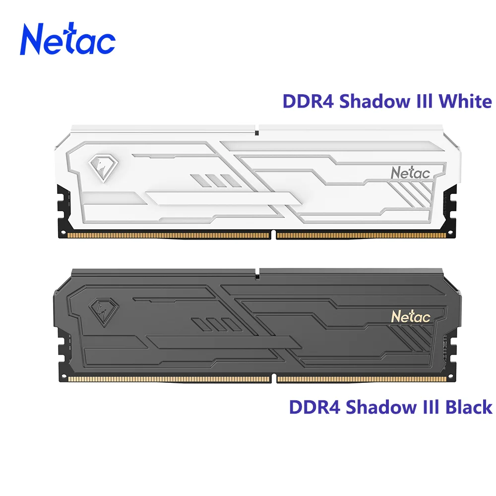 תמונת המוצר: זיכרון Netac Shadow II DDR4