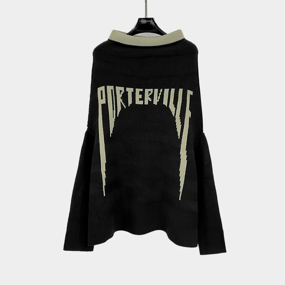 Owen Seak мужской вязаный пуловер свитер готическая женская одежда оверсайз осенняя