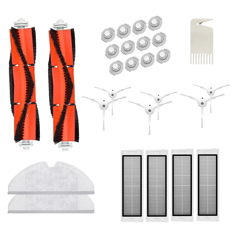 

Robot Vacuum Cleaner Hepa Filter Brush Cleaning Cloth Accessories for Xiaomi 1S Roborock S50 S51 S6 Spare Parts
