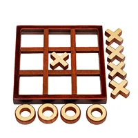 toys classic board games tictactoe classic board games room decoration fun family board game set tabletop wooden board game