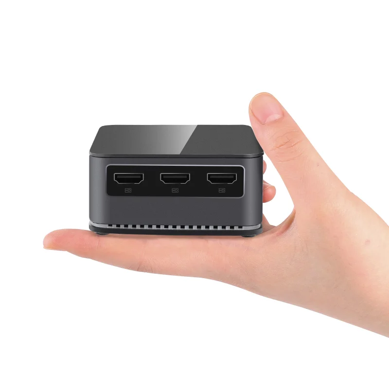 

Three Screen Output Pocket Mini Console Four Core WIN11 Office Games 4K Portable Small PC