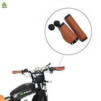 new non slip electric bike handlebar cover adjustable anti corrosion aluminumleather motorcycle bike grips cover