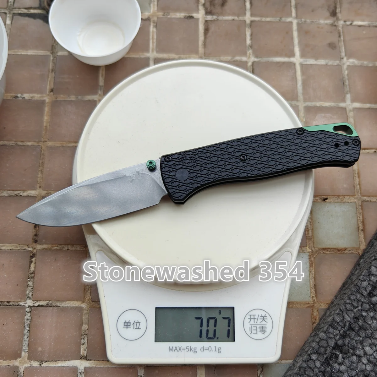 Фото Нож Good Foam Bugout 534 с алюминиевой рукоятью, шарикоподшипниками, лезвием Mark MagnaCut, карманный EDC-инструмент для кемпинга, охоты, кухни, походов, универсальный нож №3