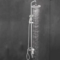 faucet system shower set mixer rainfall polishing hygienic shower head high pressure hand chuveiro banheiro bathroom fixtures