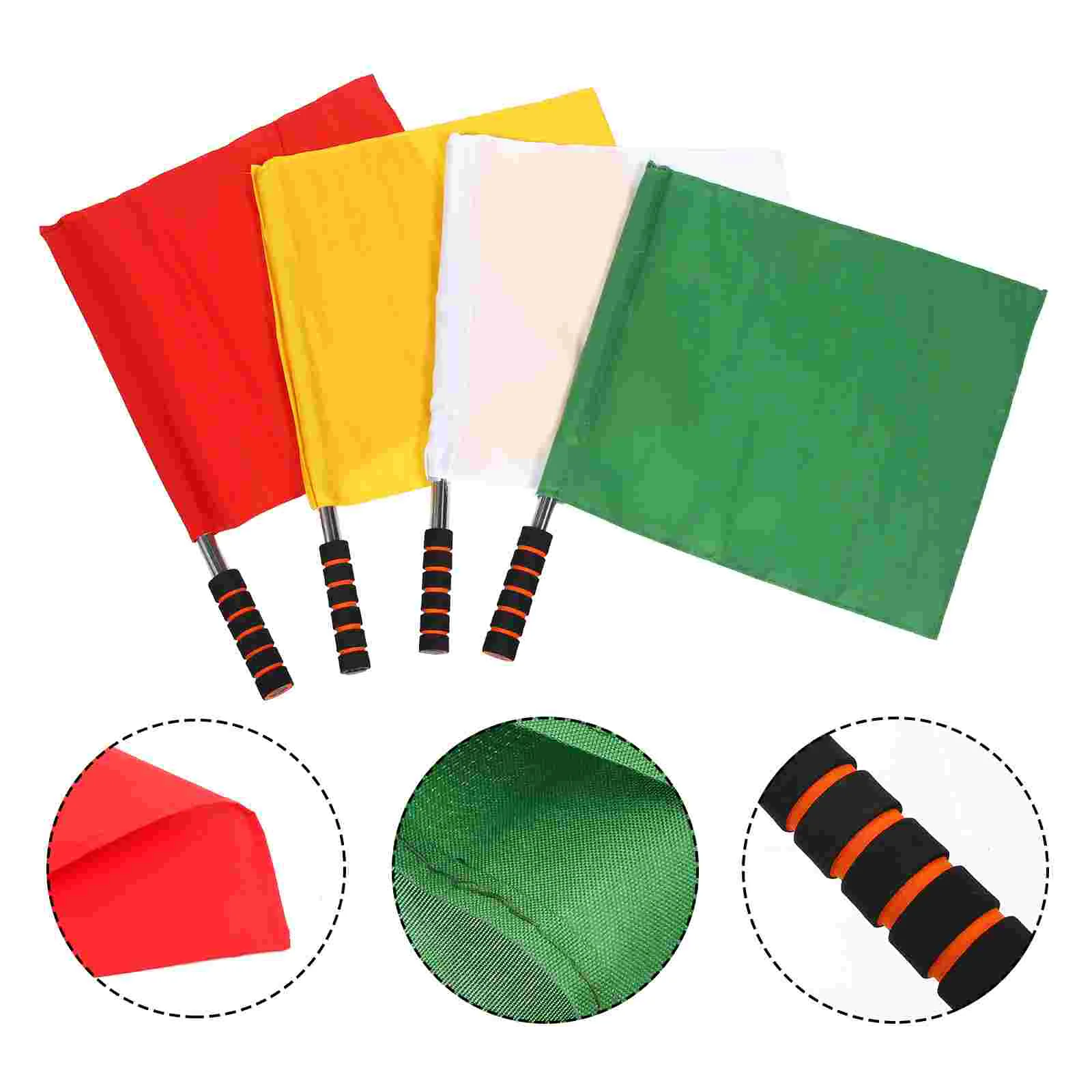 

Football Flags Colored Flags Sports Football Match Signal Race Conducting