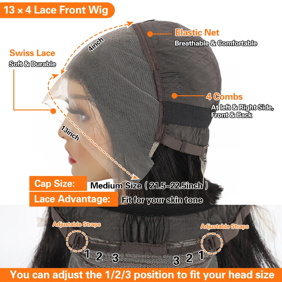 Short Bob Human Hair Wigs 13X4 Lace Frontal Wig Straight Front Hd Transparent