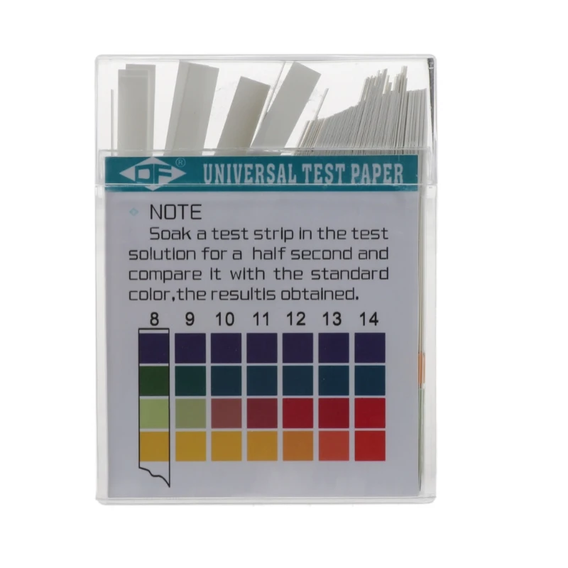 

100 Strips 0-14 PH Alkaline Acid Indicator Paper Water Saliva Litmus Testing Kit Dropshopping