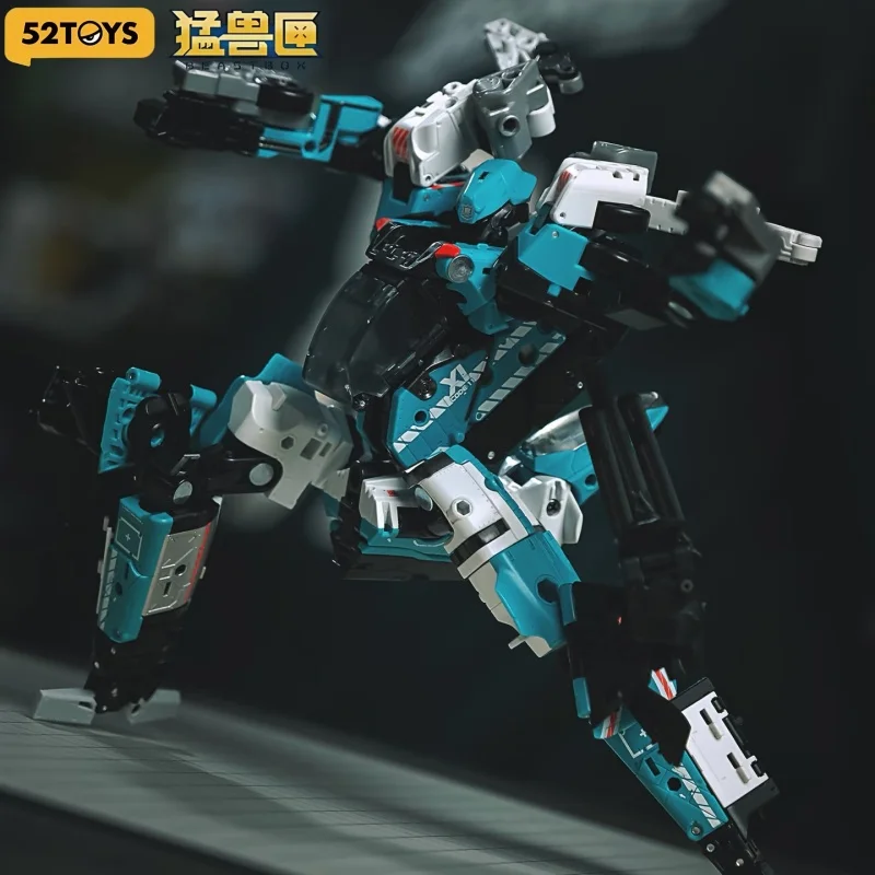Фото Новые оригинальные коллекционные аниме-фигурки 52toys Beastbox All-Mighty Squad Ib-15 Toxotes Patagona, трансформируемые игрушки-модели №1