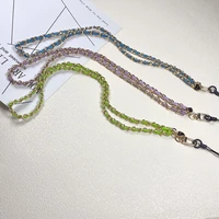 long chain phone lanyard suitable for all phone cases work tag chain key lanyard neckband anti lost lanyard neck strap for women