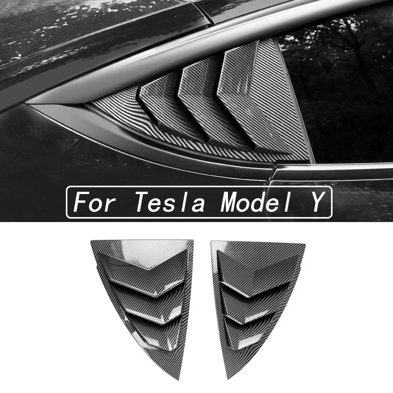 

Декоративные жалюзи для задней двери и окна Tesla Model Y 2021 2022