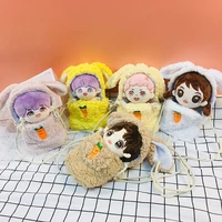 5 styles idol doll outfit cotton stuffed dolls doll suit doll hoodies 20cm doll clothes mini clothes doll shorts