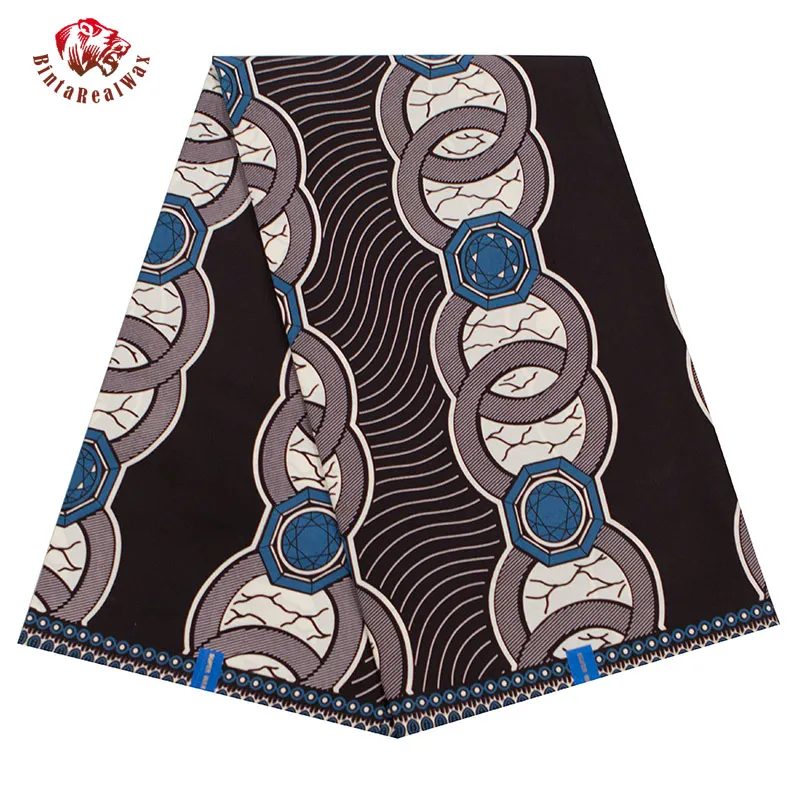 

Fashion High Quality new soft Cotton Wax bintarealwaxFabric Wax African Fabric Batik Fabrics for Africa Clothing 40fs1307