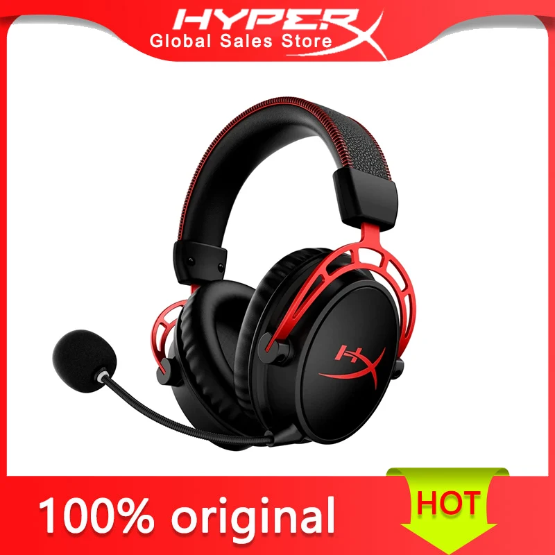 HyperX Cloud Alpha беспроводные игровые наушники | AliExpress