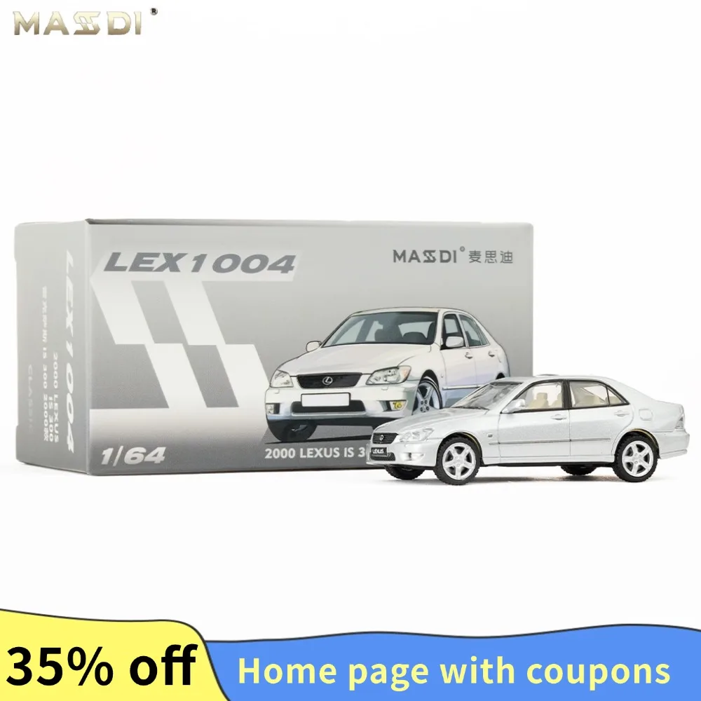 MASDI 1/64 IS 300 литая под давлением модель автомобиля игрушки из сплава моторный