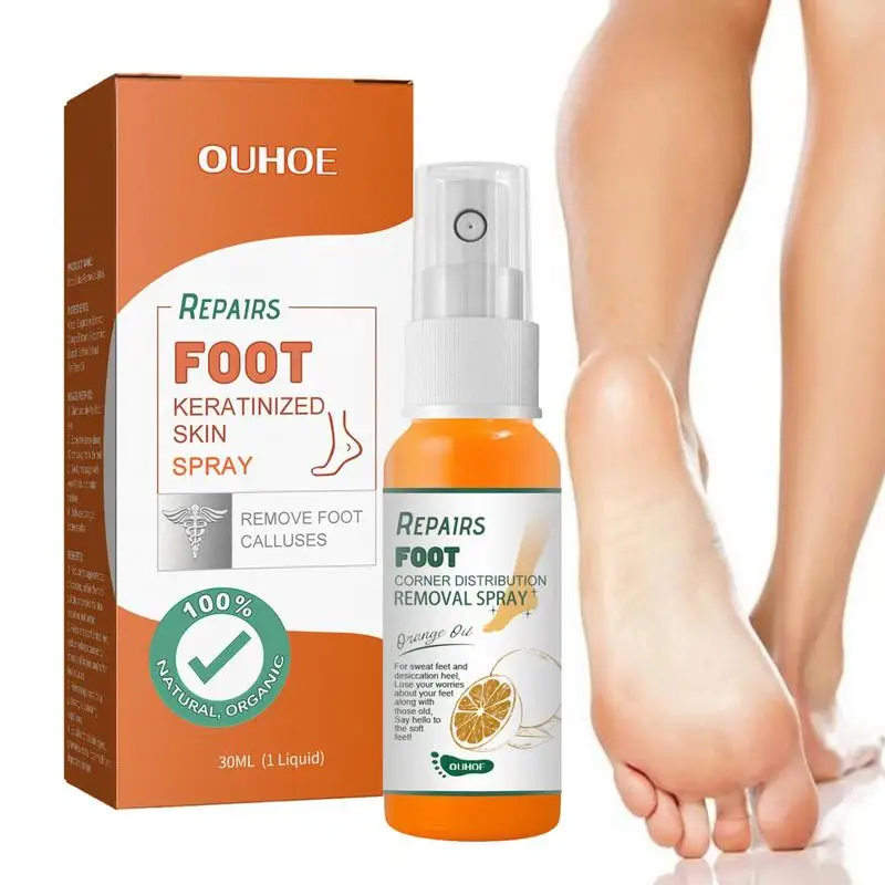 

Foot Peeling Spray Removal Callus Dead Skin Pedicure Exfoliating Effective Anti Crack Whiten Moisturizing Hands Feet Care Tools