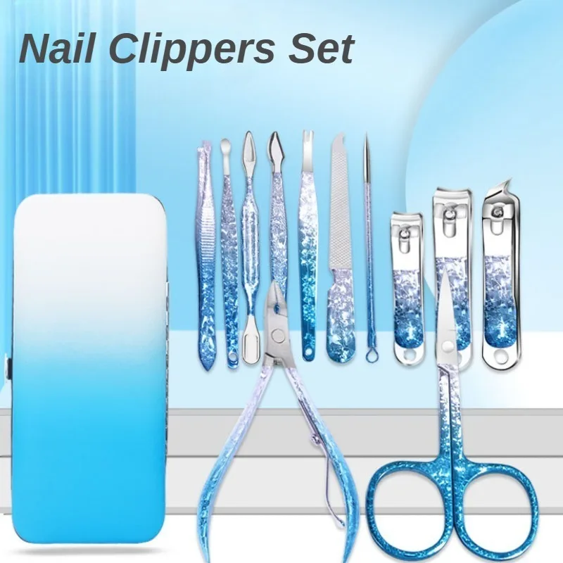 Кусачки для ногтей из нержавеющей стали маникюрный набор кусачки кутикулы