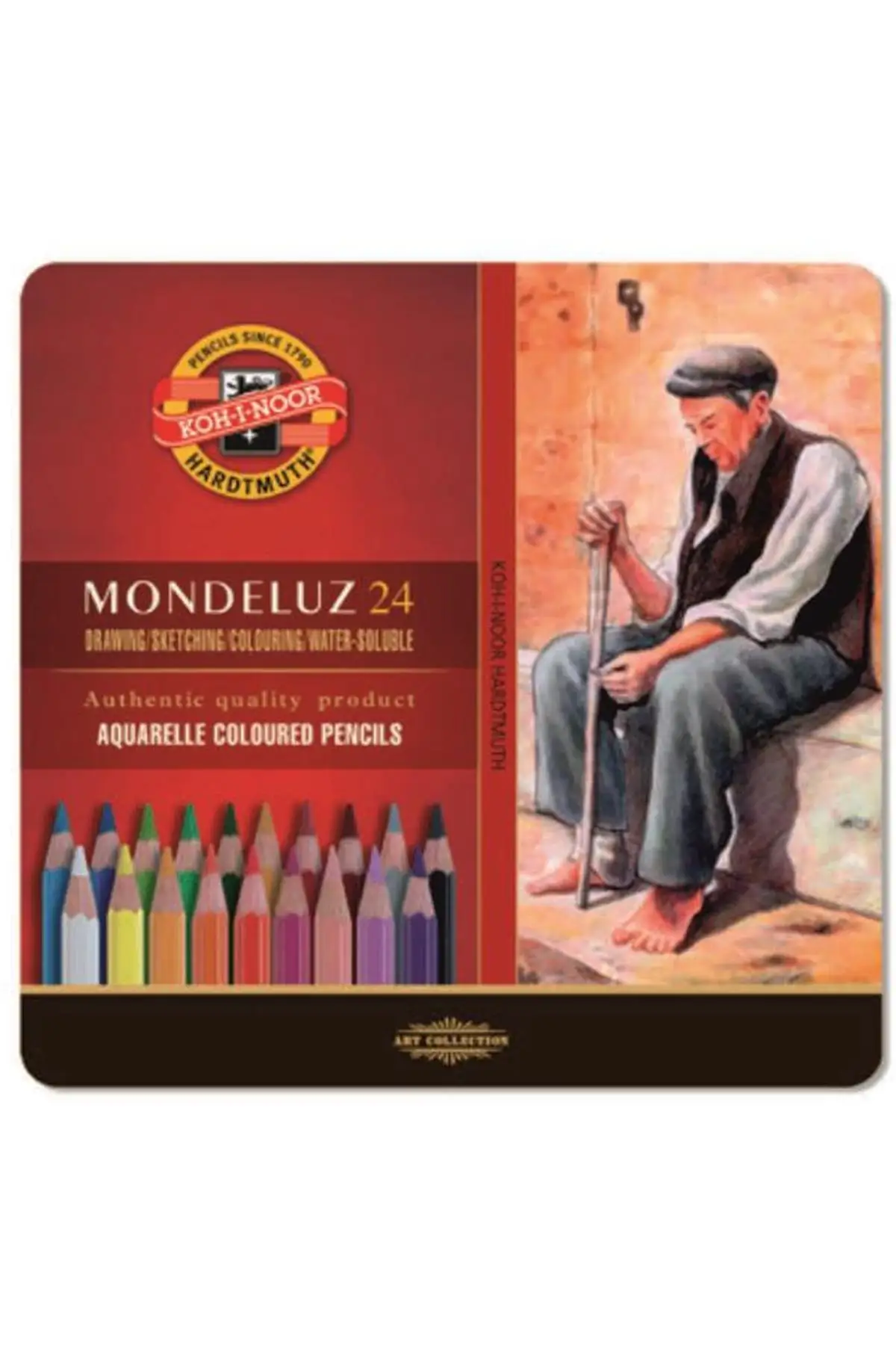 

Марка: Су Дор Koh-I-Noor Mondeluz 24-цветная ручка для покраски aquarella Категория: ручка для сухой краски