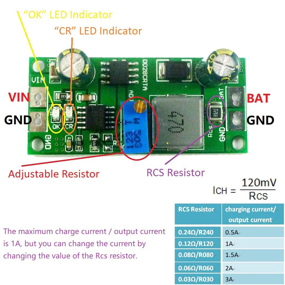 

2 in 1 Li-Ion LiFePO4 Lithium Battery Charger Board Multi-function Adjustable Charge Module 1A 3.7V 3.8V 7.4V 11.1V 14.8V 18.5V