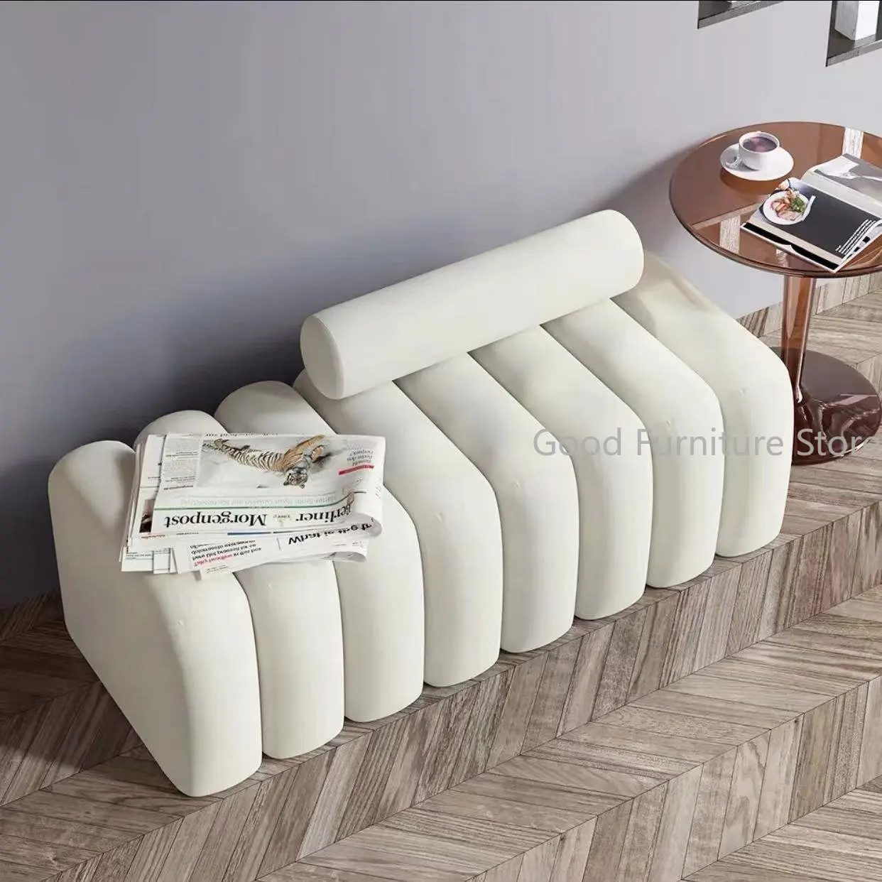 

Creative Shoe Bench Entrance Changing Stool Sofa Bed End Cloakroom 60/80/100cm Length Seat