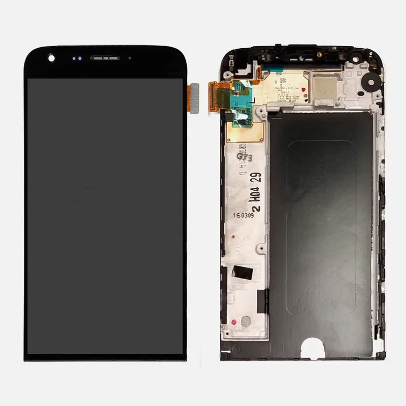 

Origianl for LG G5 H840 H850 H820 H831 VS987 LS992 5.3" (with Frame) LCD Display Touch Digitizer Assembly Screen Replacement