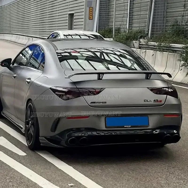 Задний спойлер багажника для Mercedes Benz C118 CLA Class 2019-2021 CLA180 CLA200 CLA250 CLA220 CLA35 45 ABS крыло