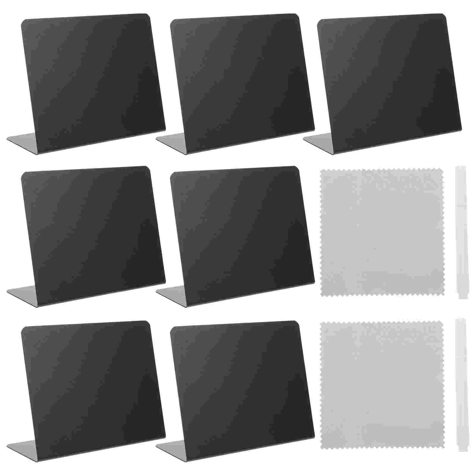 

Mini Chalkboard Signs Food Tabletop Message Writing Memo Standing Small Blackboard