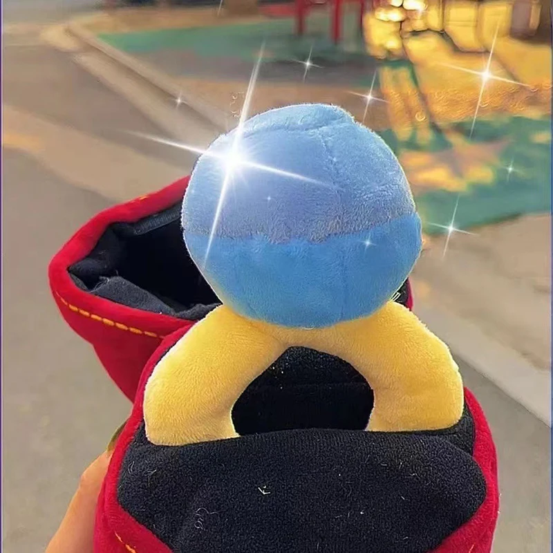 1 шт. забавная Милая огромная кукла с бриллиантами набор колец Необычные плюшевые