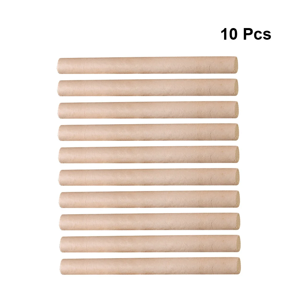 10 шт. мокса-колонны ручной работы полоски для прижигания роликовые палочки