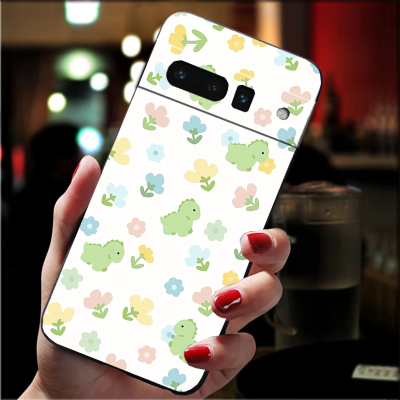 Фото Милый чехол для телефона с динозавром из мягкого силикона TPU для Google Pixel 10a 10 9 Pro XL 9A 8A 7A 6A 5A 3A 4 3 №2