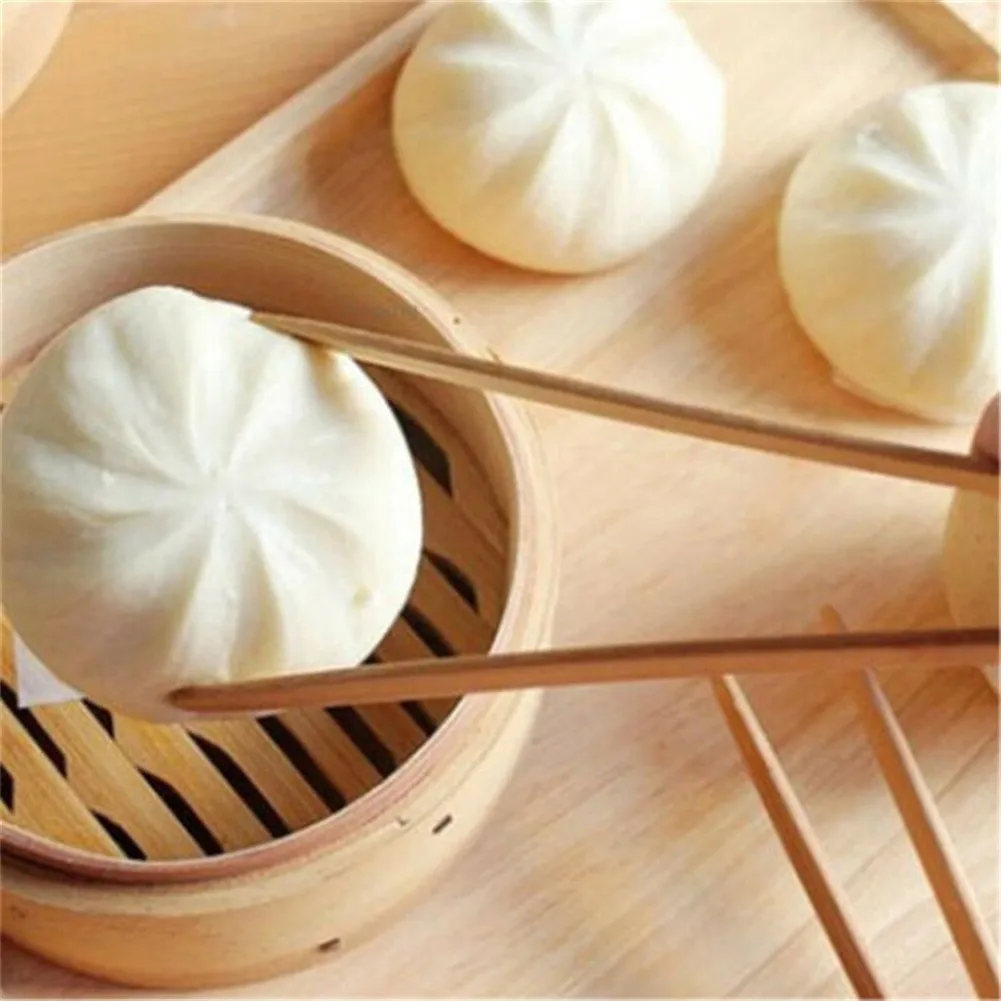 

2Pcs Hot Sale Bamboo Wooden Tea Clips Bacon Steak Bread Cake Wooden Clip Tea Tongs And Tea Clips