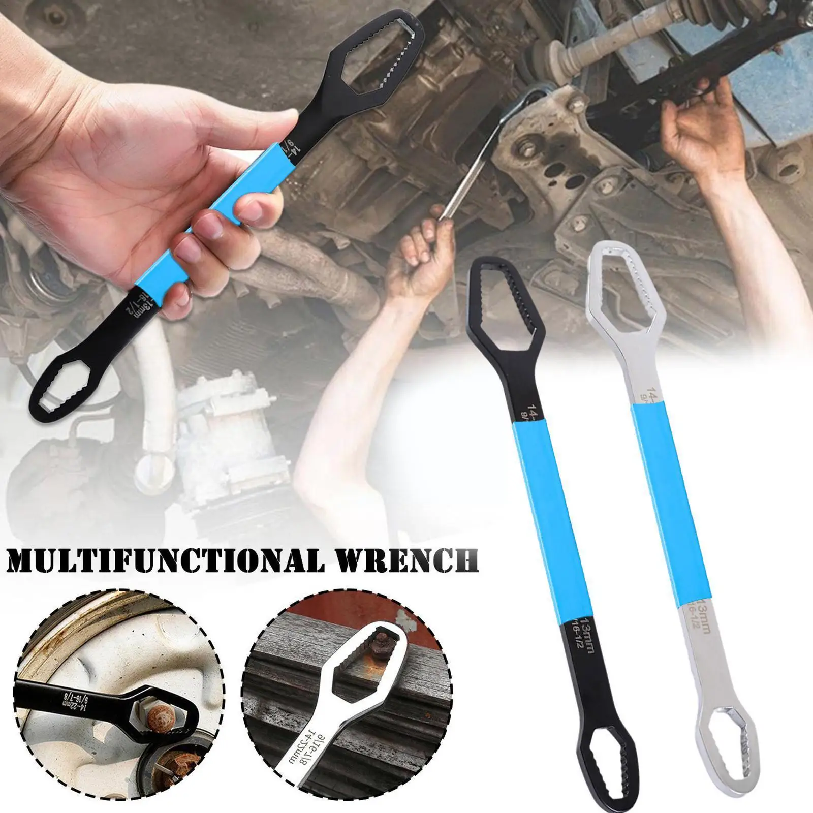 

Универсальный ключ Torx, самозатягивающийся, 8-22 мм