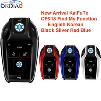 cf618 cf618fm modified universal smart remote car key lcd screen find my for bmw benz audi toyota honda cadillac ford hyundai vw