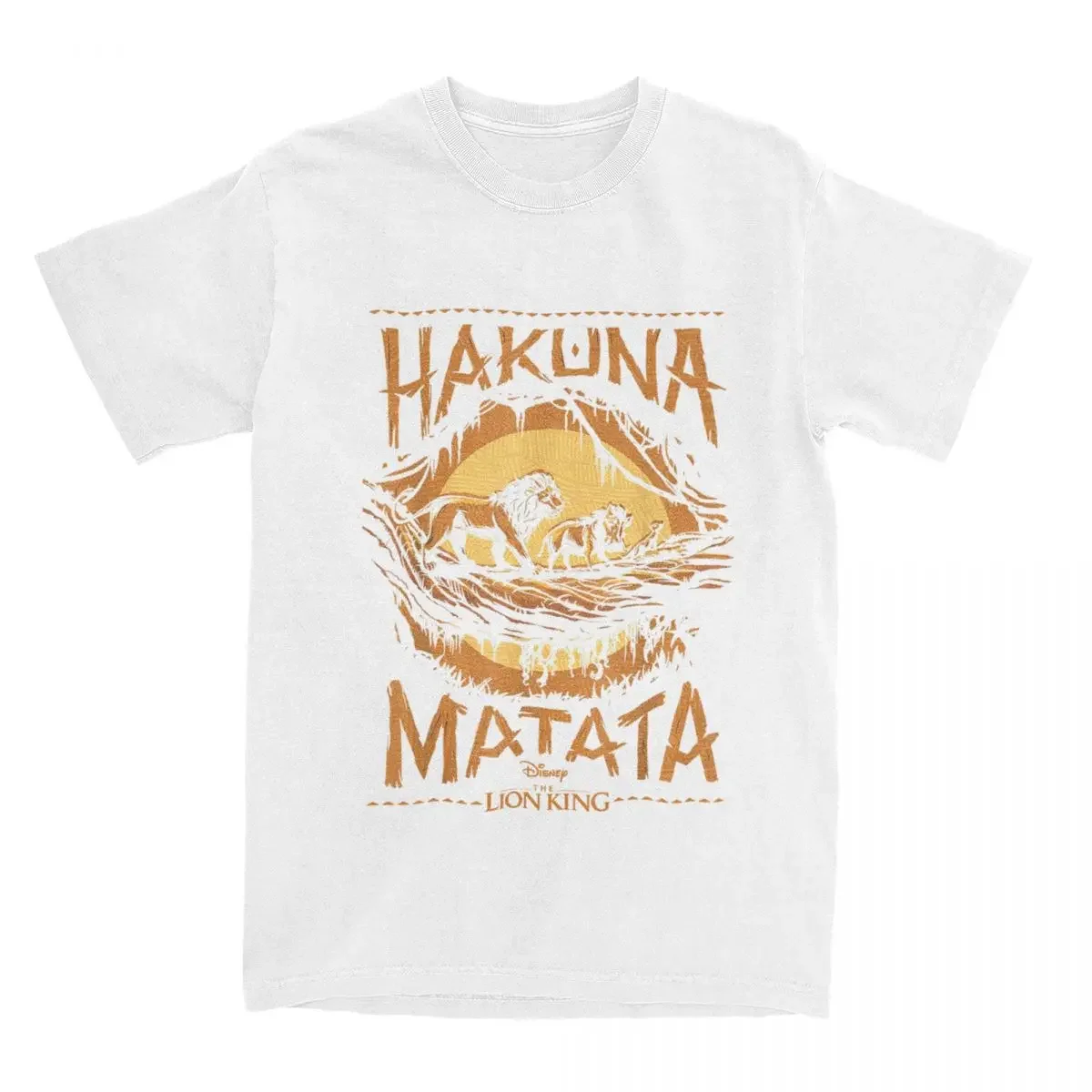 Футболки Hakuna Matata Harajuku крутые повседневные летние мужские и женские хлопковые