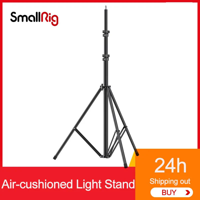 

SmallRig RA-S280A Air-cushioned Light Stand with Arm Aluminum Light Stand Adjustable Tripod Stand with Screw for Softbox Flash