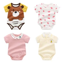 summer baby girl boy clothes infant baby boys girls romper cotton short sleeve newborn rompers cute fashion baby girls clothing
