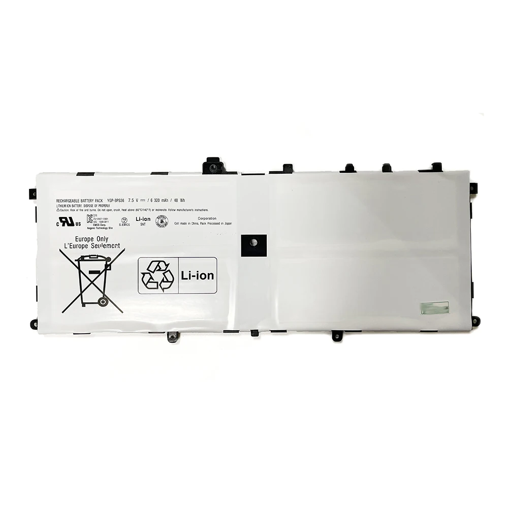 VGP-BPS36 7 5 V 48Wh 6320mAh Аккумулятор для ноутбука Sony Vaio Duo 13 Convertible Touch 3 &quotSVD13211CG Series