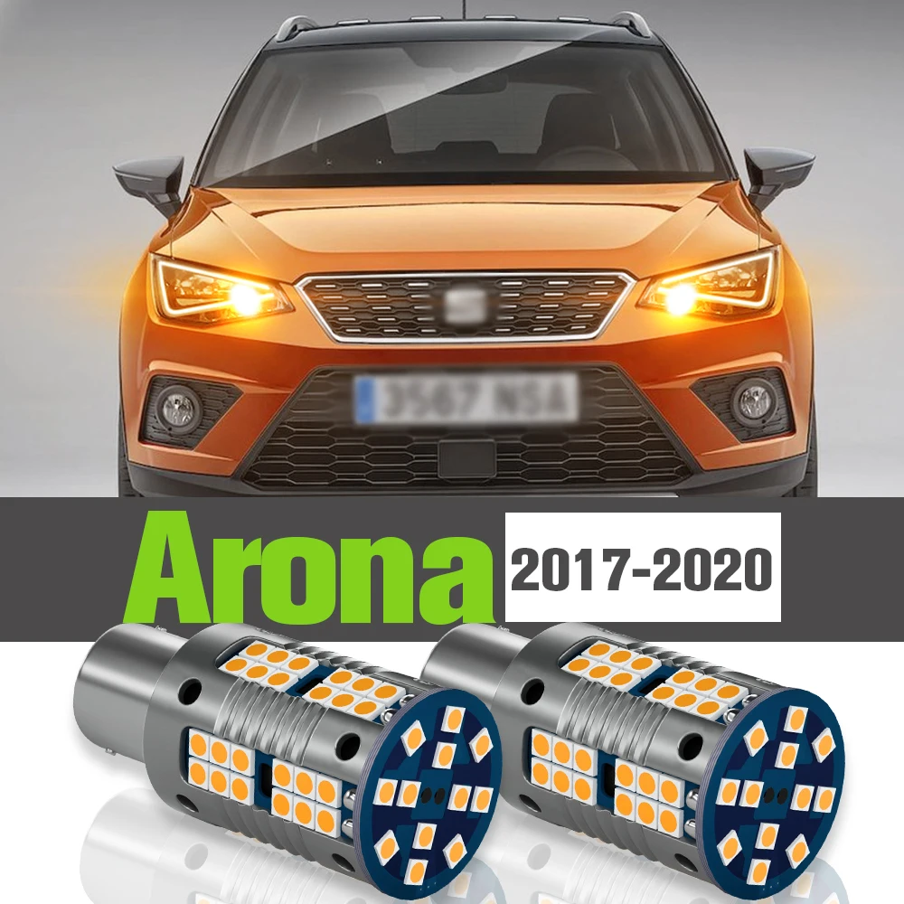 

2x LED Turn Signal Light Accessories Lamp For Seat Arona KJ7 2017 2018 2019 2020