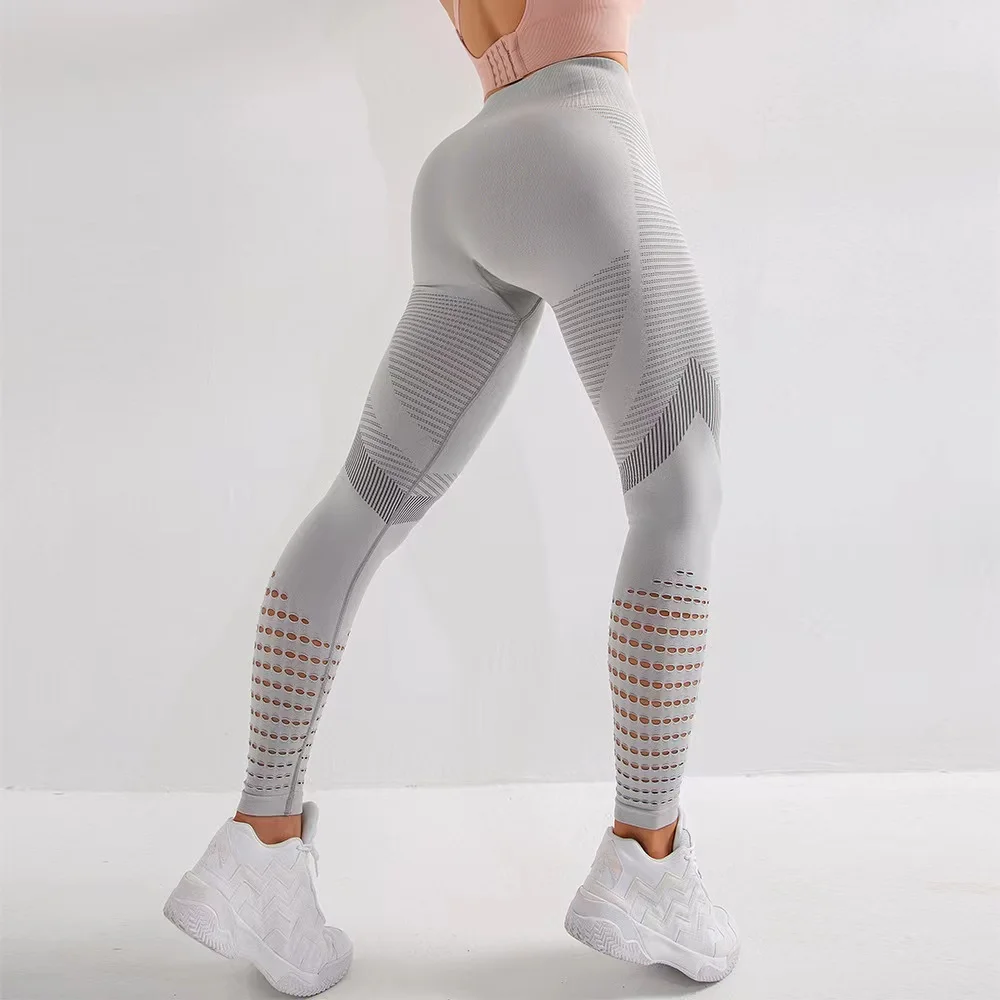 Contour Seamless Leggings Women's Hip Lift Curve Workout Bodysuits Yoga Pants Gym Clothing Workout Wear Activewear-A1230
