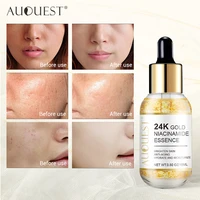 auquest 24k gold face serum anti wrinkle hyaluronic acid serum moisturizing lifting face repairs smooth skin care cosmetics 15ml