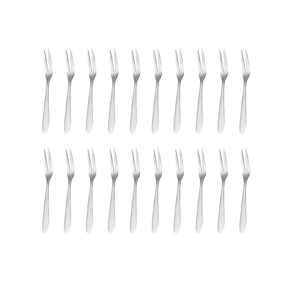 

Forks Stainless Steel Table Silverware Tasting Fruit Mini Escargot Serving Tine Fork Appetizer Prong Dinner