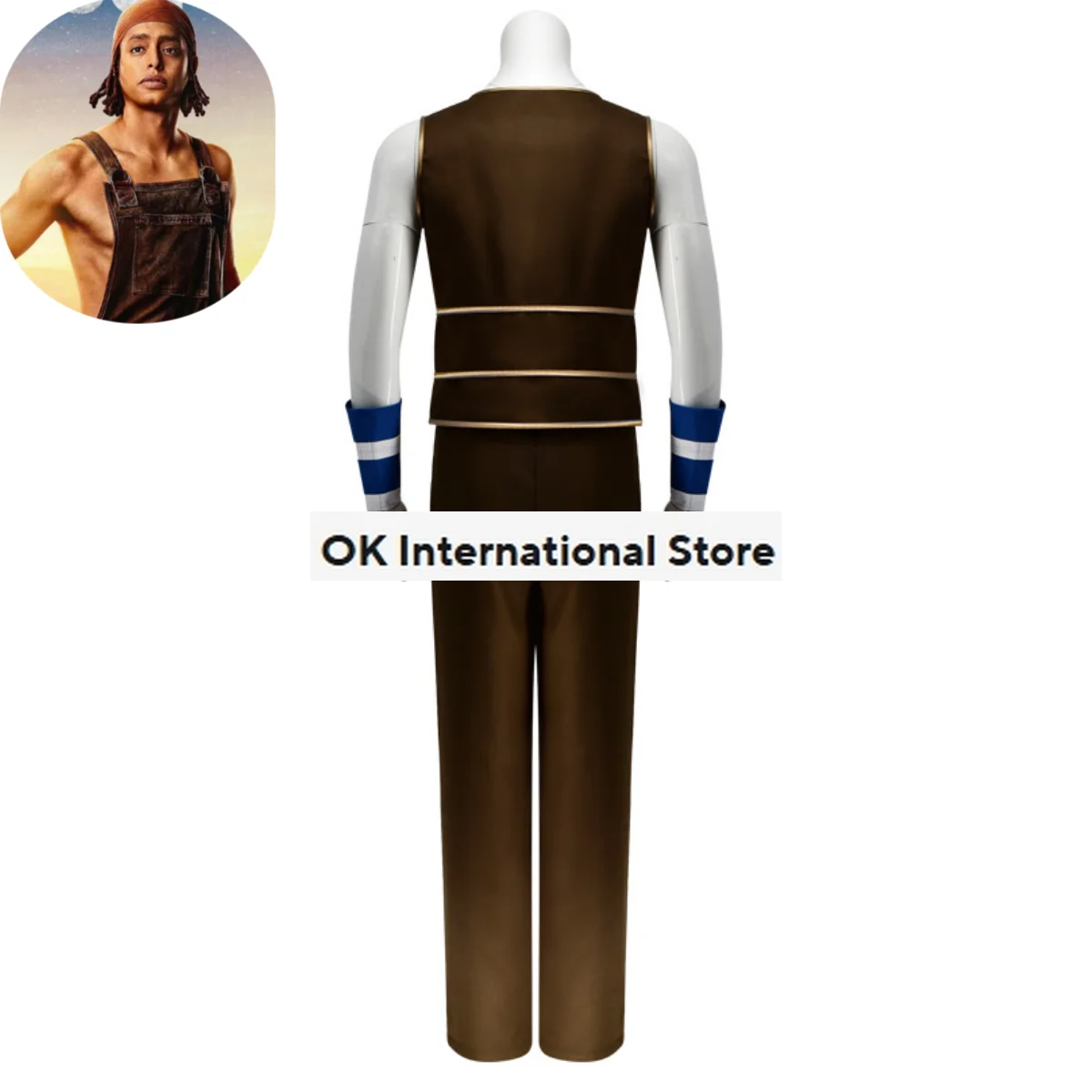 Костюм для косплея Usopp Sogeking парик прямых трансляций ромперы Униформа полный