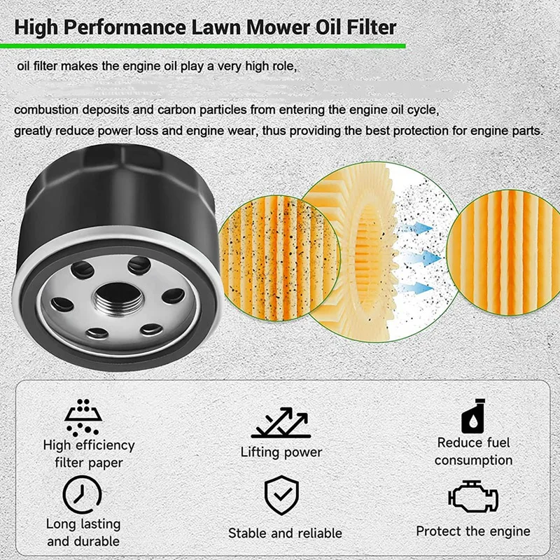 4 шт. 49065-0721 Масляный фильтр для куб кадет Ремесленная тройская газонокосилка