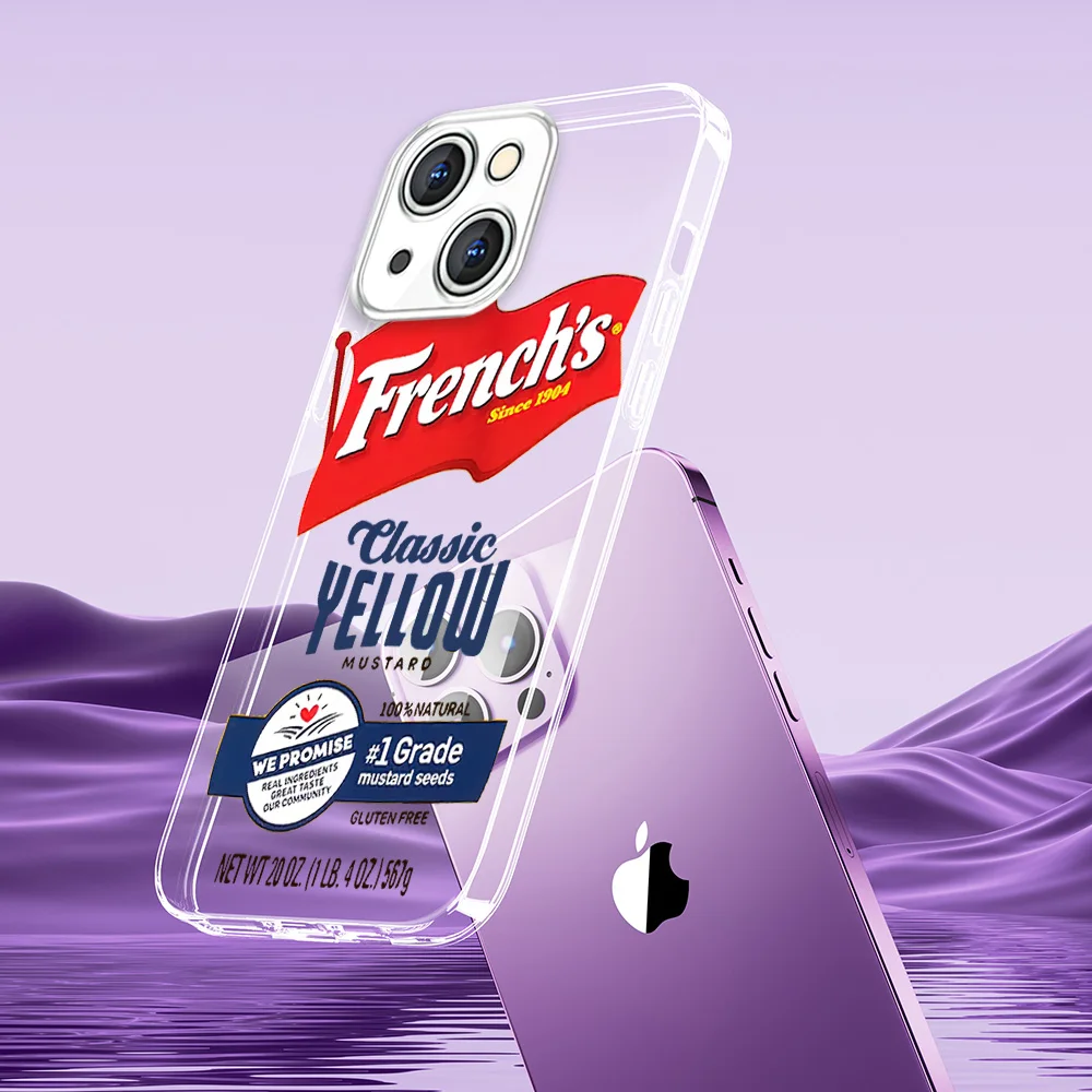 Fashion H-Heinz Tomatos Ketchup mustard Phone Case For Samsung Galaxy A72 A52 A05 Lite Soft transparent Cover